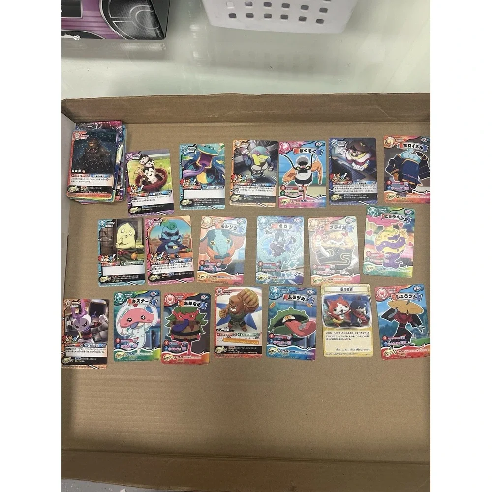 Yokai‎ Watch Toritsuki Card Battle Bulk Cards Yo-Kai LP-DMG many foils Bandai